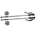 Goplus® Snowshoes All Terrain Sports 27'' with Anti-Shock Adjustable Poles & Carrying Bag for Adults Snow Shoes, Red