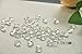 Waltz&F 18mm Octagon Beads Chandelier Crystals Parts, Chandelier Replacements,Clear ,50pcs