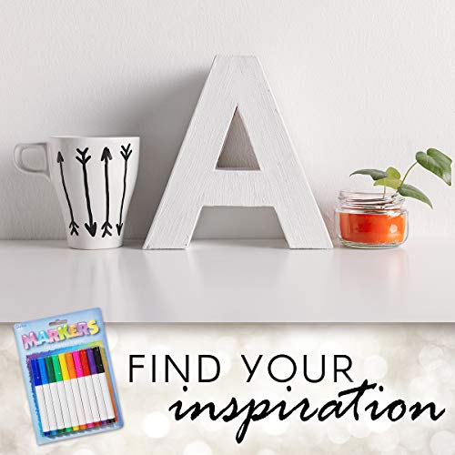 Darice Ceramic and Glass Markers (10pc) Great for Crafts, Parties and Art Projects Color and