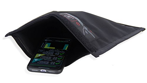 Mission Darkness Non-Window Faraday Bag with Black Liner for Phones & Small Electronics//Superior Device Shielding for Law Enforcement, Military, Executive Travel, Data Security, Anti-Hacking