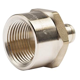 Adattatore Filettato Donna 3/4 X 1/2 5 Raccordi A Crimpatura In Ottone Per Tubi PEX - Adattatore Filettato Donna NPT 3/4 X 1/2, Senza Piombo Motore Peg Perego - Foto 11