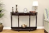 Frenchi Home Furnishing Console Sofa Table with Drawer, Expresso