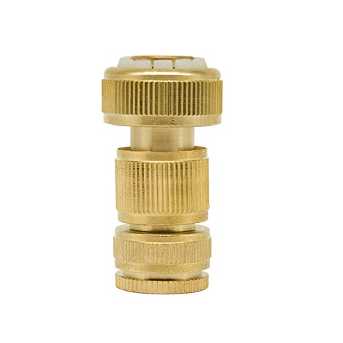 YINUOWEI Quick Connect Brass Faucet Adapter Nipple & Hose Fitting Set