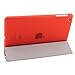 BESDATA Ultra Thin Magnetic Smart Cover [Wake/Sleep Function]& Translucent Back Case for Apple 1st Gen Generation iPad Mini + Screen Protector + Cleaning Cloth + Stylus (Red)
