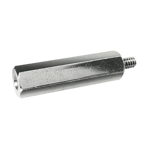 4505-440-AL-7 Standoff, Male to Female, 3/16" Hex, #4-40" x 0.5" L, Aluminum Iridite (Pack of 10)