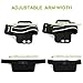 Running Belt + Sports Armband for iPhone 6/6S SE Plus Samsung S7, Lightweight Extra Reflective -No Bounce -Super Slim Sports Belt and Phone Armband for Running, Workouts, Fitness, Gym