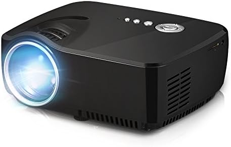 OEM V2 LED LCD (WVGA) Mini Video Projector - US Version - Black (FP8048V2)