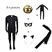 Kid's Miraculous Ladybug Cat Cosplay Jumpsuit Boy's Girls Costume Black Cat Noir Cosplay Costume
