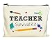 Moonwake Designs Teacher Survival Kit, Teacher Appreciation Gift, Teacher Makeup Bag, Teacher Pencil Pouch, Best Teacher Gift, Teacher Gifts For Women, Preschool, Elementary, High School
