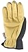 Men's Insulated Winter Gloves with Synthetic Leather Palm, Large (Wells Lamont 7092L),Saddle Tan