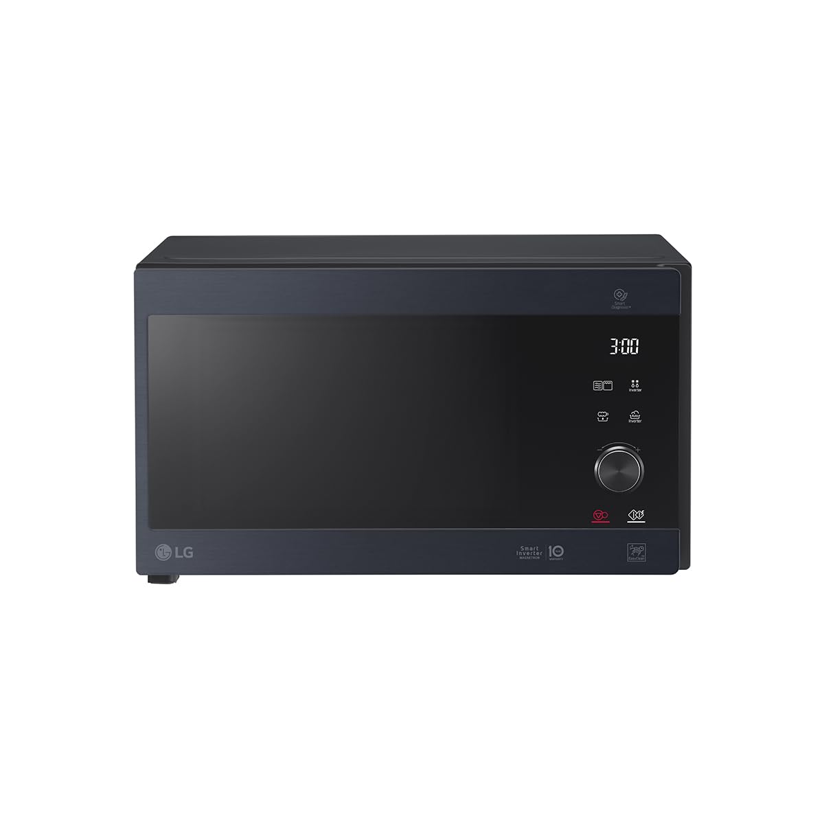 LG Electronics MH6565CPB Mikrowelle mit Grill/ǀ Stiftung Warentest Testsieger ǀ 25 L ǀ / 1000W/ schwarz