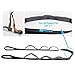 A AZURELIFE Multi-Loop Yoga Strap, Light and Practical Stretching Strap for Rehab, Yoga, Pilates, Dance, Physical Therapy and Gymnastics with Instruction Guidethumb 3