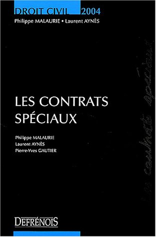 Les  contrats spéciaux
