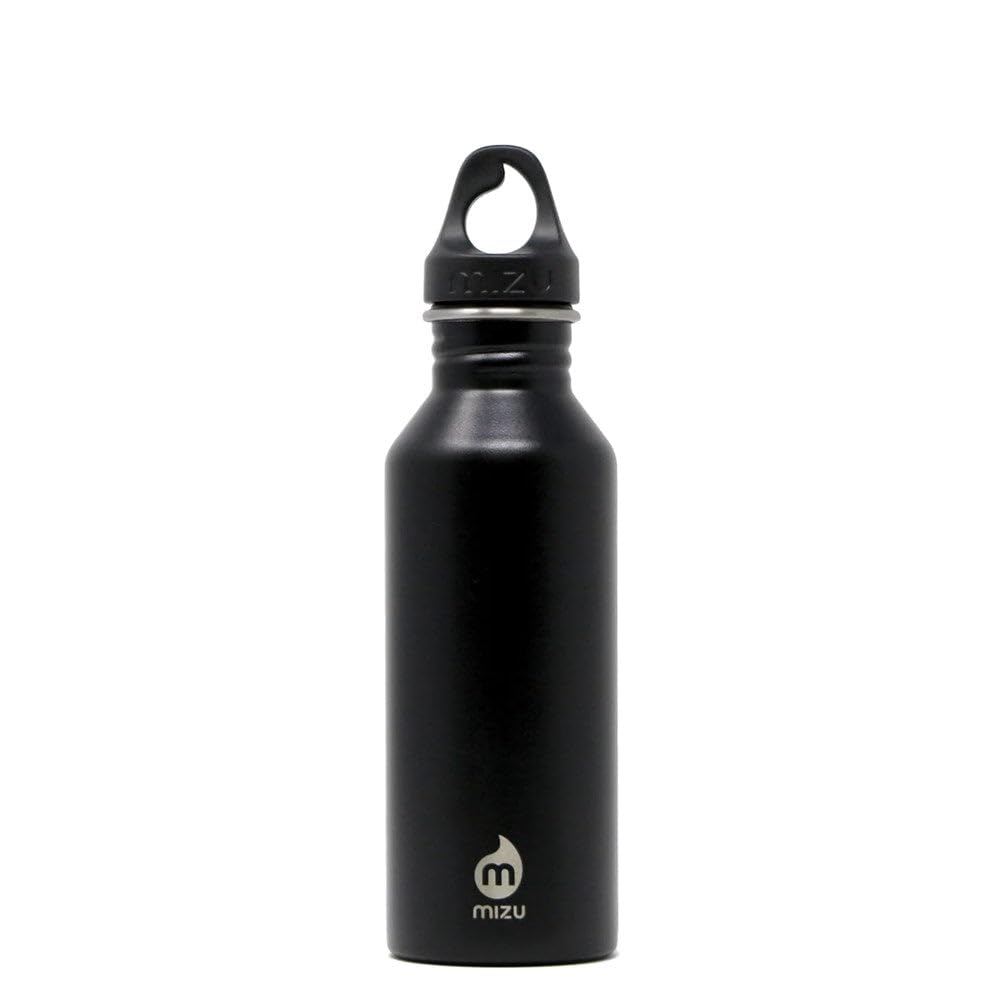 Mizu M5 Stainless Steel Water Bottle, Black, 500 ml