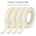 Masking Tape, Anumit 3/4 in Purpose Multi-Surface Adhesive Tape for Labeling, Painting, Packing and More. Easy Tear Tape and Adhesive Leaves No Residue, 4 Rolls = 240 Yards