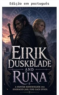 Livro Eirik Duskblade e Rúna - Uma portadora de runas caçada e um jarl desonrado se encontram (Romance nórdico Livro 5)