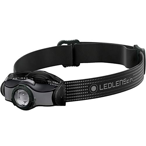 LED Lenser MH5 High Power LED Headlamp, Grey, Regular