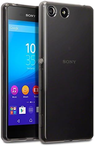 Sony Xperia M5 Case, Terrapin [SLIM FIT] Xperia M5 Cover [Smoke Black] Premium Protective TPU Gel Case for Sony Xperia M5 - Smoke Black