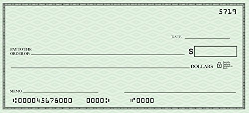 Giant Dry Erase Award Presentation Fake Check Reusable