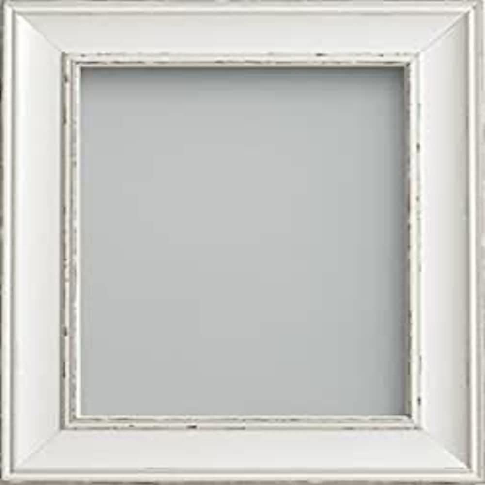 Frame Company Brooke White Photo Frame, 10x8 *Choice of Size* Fitted with Real Glass