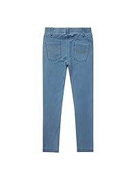 UNACOO - Pantalones vaqueros para niñas con dibujos animados