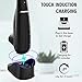 Arealer Cordless Hand held Massager with Rechargeable Battery,Deep Tissue Massager for Neck Shoulder Waist Leg Back,Portable Electric Percussion Massage for Full Body with Mode & Speed Adjustable