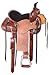 AceRugs Youth Kids Roping Cowboy Horse Saddle TACK Set Western Ranch Work Leather Tooled Headstall REIN Breastplate (Chestnut, 12)thumb 3
