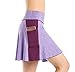 Nidalee Women's Tennis Golf Skort Active Athletic Sports Running Skirt with Pocket