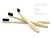 Bamboo Toothbrush Multi-Pack Made with Activated Charcoal Infused Bristles (Medium/Soft) - Natural, BPA Free, Eco-Friendly, Sustainably Grown Toothbrushes in Recycled Biodegradable Packaging