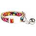 WAAAG Pet Supplies, (Kaleidoscope Diamond) Cat Collar, Dog Collar, Cat Leash, Dog Leash, Cat Harness, Dog Harness, Small Dog Collar, Medium Dog Collar, Large Dog Collar (Pet Collar, XXS)