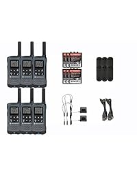 Paquete de 6 paquetes Walkie Talkie de Motorola Talkabout t200tp Radio de paquete de dos vías