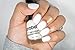Probelle Nail Lacquer .5 Fl Oz (Chalk White (White Cream))