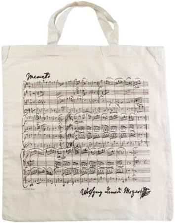 Vienna World Totebag Mozart white