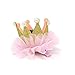 Honbay 2PCS Princess Crown Pearl Hairpins Hair Clips Barrettes Hair Accessories