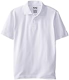 KHQ Big Boys' Husky Short-Sleeve Pique Polo Shirt