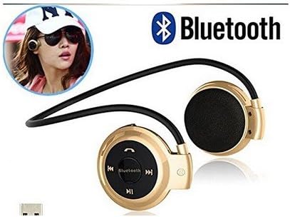 Mini Neckband Wireless Sport Bluetooth Headset headphone Music Stereo running Earphone in ear Earbuds Built-in Mic with Universal Noise Cancellation