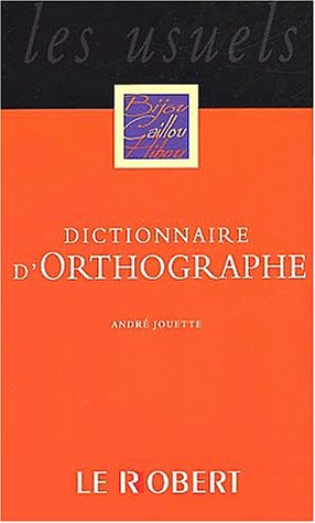 Dictionnaire d'orthographe