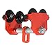 VEVOR Manual Trolley 1/2 Capacity Push Beam Trolley 1100LB Push Trolley Adjustable for I Beam Flange (0.5T)