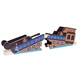 Bigjigs Rail Shipwreck Bridge for Train Set