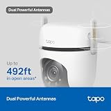 Tapo C520WS 2K 4MP WiFi Outdoor Security Camera Pan Tilt 360 Vision AI view 10