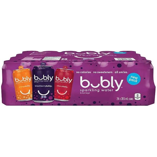 bubly Sparkling Water Variety Pack, 355 mL Cans, 24 Pack : Amazon.ca:  Grocery u0026 Gourmet Food