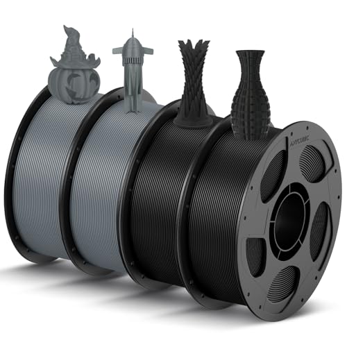 ANYCUBIC PLA Filament 1.75mm, Einfach zu drucken, Haltbarer, 4KG Set
