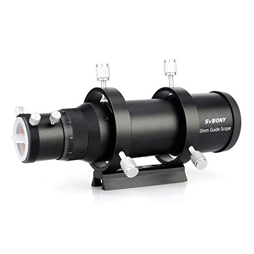 SVBONY SV106 Guide Scope with Helical Focuser Finder and Guide Scope MultiUse for Astronomical