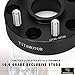 YITAMOTOR Wheel Spacers 5x5 for JL WK2, 1.5 inches Forged Hubcentric Wheel Adapters, 14x1.5 Studs & 71.5mm hub bore Compatible for 2018 Wrangler JL, 2011-2018 Grand Cherokee WK2, Dodge Durango 