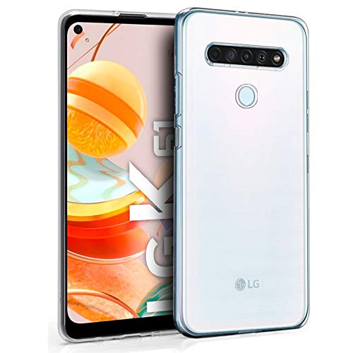 Cool Silicone Case for LG K61 (Transparent)
