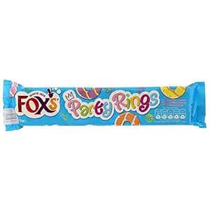 Foxs Party Rings Biscuit 125g.