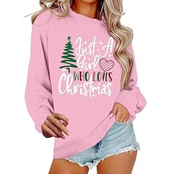 Deal Oversized Womens Christmas Sweatshirt 3D Ugly