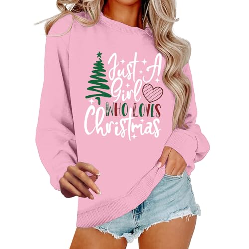 Deal Oversized Womens Christmas Sweatshirt 3D Ugly
