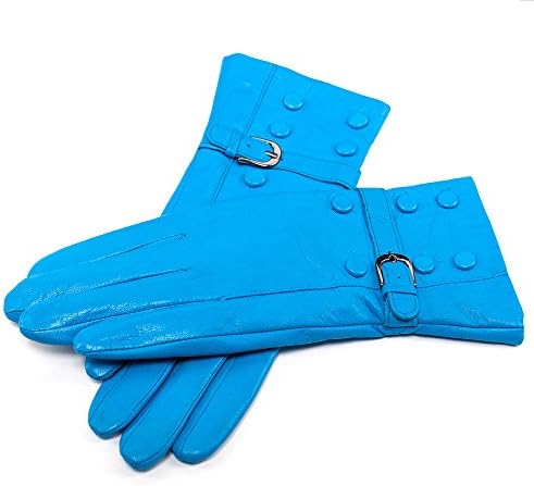 InlnDtor Winter Women Driving Nappa Leather gloves (Cashmere or Fleece Lining) ...