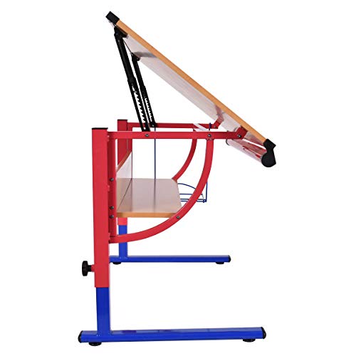 Adjustable Drafting Table Workstation Drawing Desk Art & Craft Hobby Studio New - Thumbnail 6